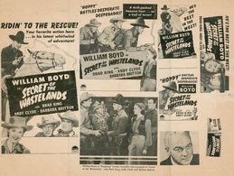 William Boyd, Barbara Britton, Andy Clyde, Brad King, and Keith Richards in Secret of the Wastelands (1941)