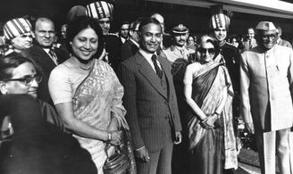 Indira Gandhi and Ziaur Rahman