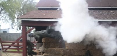 D-Day blown out of Barn