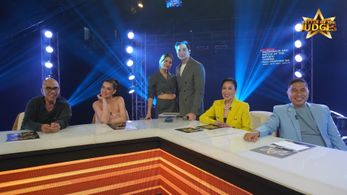 Boy Abunda, Bea Alonzo, Jose Manalo, Annette Gozon, Alden Richards, and Lexi Gonzales in Battle of the Judges (2023)