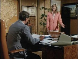 Larry Hagman and Deborah Rennard in Dallas (1978)