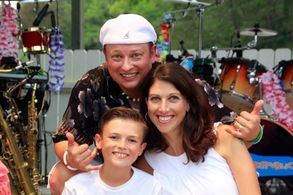 Between sets while on tour with the Conch Republic beach band!