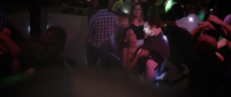 Eric Hicks and Lisa Solberg on set of Portrait of an Artist (2015)