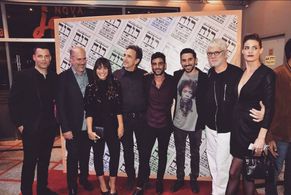 Doron Eran, Doron Ben-David, Imri Biton, and Moriya Ben-Harush at an event for A New Spirit (2017)