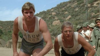 Mark Anderson and William Christopher in M*A*S*H (1972)