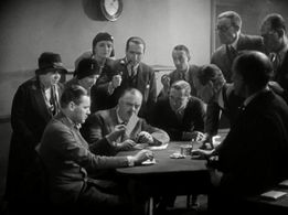 Herbert Marshall, Violet Farebrother, Clare Greet, R.E. Jeffrey, Kenneth Kove, and Drusilla Wills in Murder! (1930)