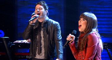 Owl City and Carly Rae Jepsen in Conan (2010)