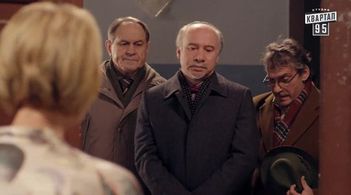 Valeriy Afanasev, Pavel Belozerov, and Valeriy Garkalin in Mezhdu nami, devochkami (2015)