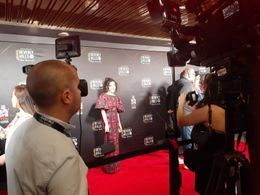 At the Beverly Hills Film Festival