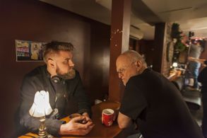 Brian Rhodes and Michael Treder in The Order of Things to Come (2019)