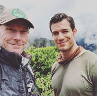 On the set in MachuPiccu