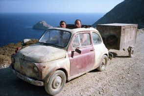 Jean Reno and Marc Duret in The Big Blue (1988)