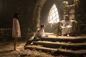 Samuel Barnett and Dylan Schombing in Dirk Gently's Holistic Detective Agency (2016)