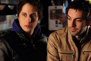 Brian Christopher as Jake Salisbury, with Jonny Harris in The Listener