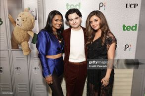 Marissa Shankar at the world premiere for Peacock Original's Ted