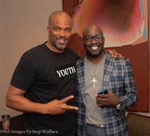 Carlos Wallace, producer and Director/Writer Chris Spencer