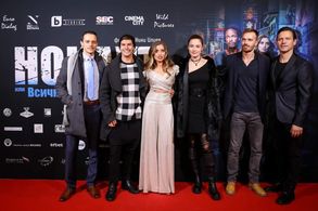 ! _ Moments of joy together with Niki Iliev, Orlin Pavlov, Sanya Borisova and Lorina Kamburova at the premiere of the fi