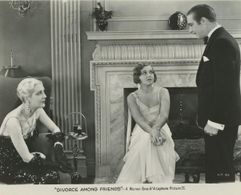 Irene Delroy, James Hall, and Natalie Moorhead in Divorce Among Friends (1930)