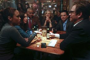 Freddy Rodríguez, Michael Weatherly, Geneva Carr, Annabelle Attanasio, Jaime Lee Kirchner, and Chris Jackson in Bull (20