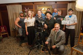 Cast and Crew of 'The Flame' 2015.