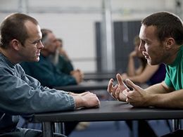 Les Hill and Callan Mulvey in Underbelly (2008)