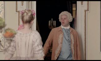 Holli Dempsey and Douggie McMeekin in Harlots (2017)