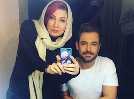 Parichehr Moshrefi and Mohammad Reza Golzar in Romance (2017)