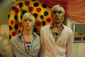 Dev Patel and Mitch Hewer in Skins (2007)