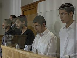 Or Ben-Melech, Adam Gabay, and Eyal Shikratzi in Our Boys (2019)