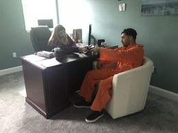 On set for Color Coded. Going back to the booty house!