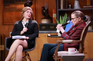 Cinema Cafe with Justice Ruth Bader Ginsburg and Nina Totenberg during the 2018 Sundance Film Festival at Filmmaker Lodg