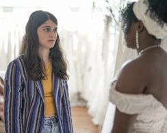 Sofia Black-D'Elia and Sasha Compère in Single Drunk Female (2022)