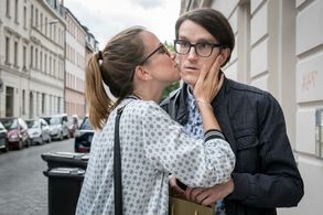 Daniel Steiner and Lena Dörrie in Leipzig Homicide (2001)