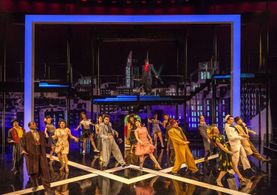 The cast of the 40th anniversary revival of Zoot Suit at the Mark Taper Forum.