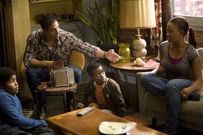 Adam Rodriguez, Kwesi Boakye, Hope Olaidé Wilson, and Frederick Siglar in I Can Do Bad All by Myself (2009)