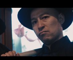 About to square off with arch nemesis. Movie:Bloody Angle