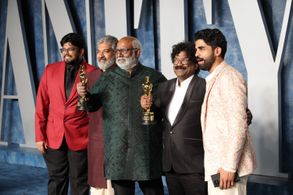 Chandrabose, Rahul Gandhi, M.M. Keeravani, Rahul Sipligunj, and Kaala Bhairava