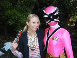Kimberley Crossman and Erika Fong in Power Rangers Samurai (2011)