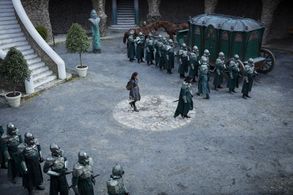 Mido Hamada and Adria Arjona in Emerald City (2016)