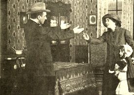 Mary Fuller, Edna May Weick, and Barry O'Moore in For the Commonwealth (1912)