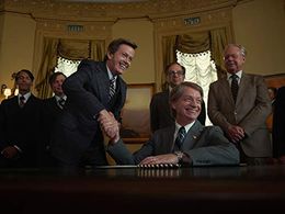 Dylan Baker and Ben Livingston in Hunters (2020)