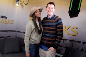 Ben Lyons and Tika Sumpter at an event for The IMDb Studio at Sundance (2015)