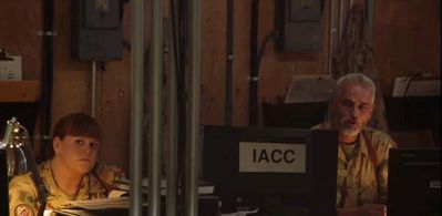 Paul Gross and Nikki Duval in Hyena Road