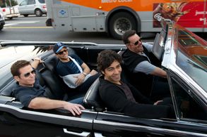 Kevin Dillon, Adrian Grenier, Kevin Connolly, and Jerry Ferrara in Entourage (2015)