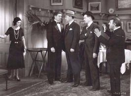 Mary Astor, Henry Armetta, George Bancroft, Lawford Davidson, and Stanley Fields in Ladies Love Brutes (1930)
