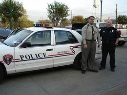 On the set of the film A Federal case