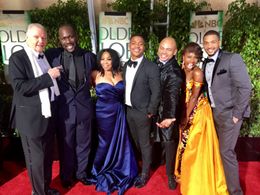74th Golden Globe Awards w/ John Voight, Nicco Annan, Kimberly Hebert Gregory, Steven Norfleet, Anthony Hemingway, DeWan