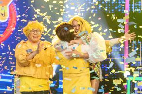 Boobay and Ian Red in Family Feud Philippines (2022)