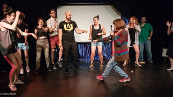 Cristy Joy performing in Los Angeles