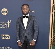 Bayo Gbadamosi at the 2022 SAG-AFTRA Awards